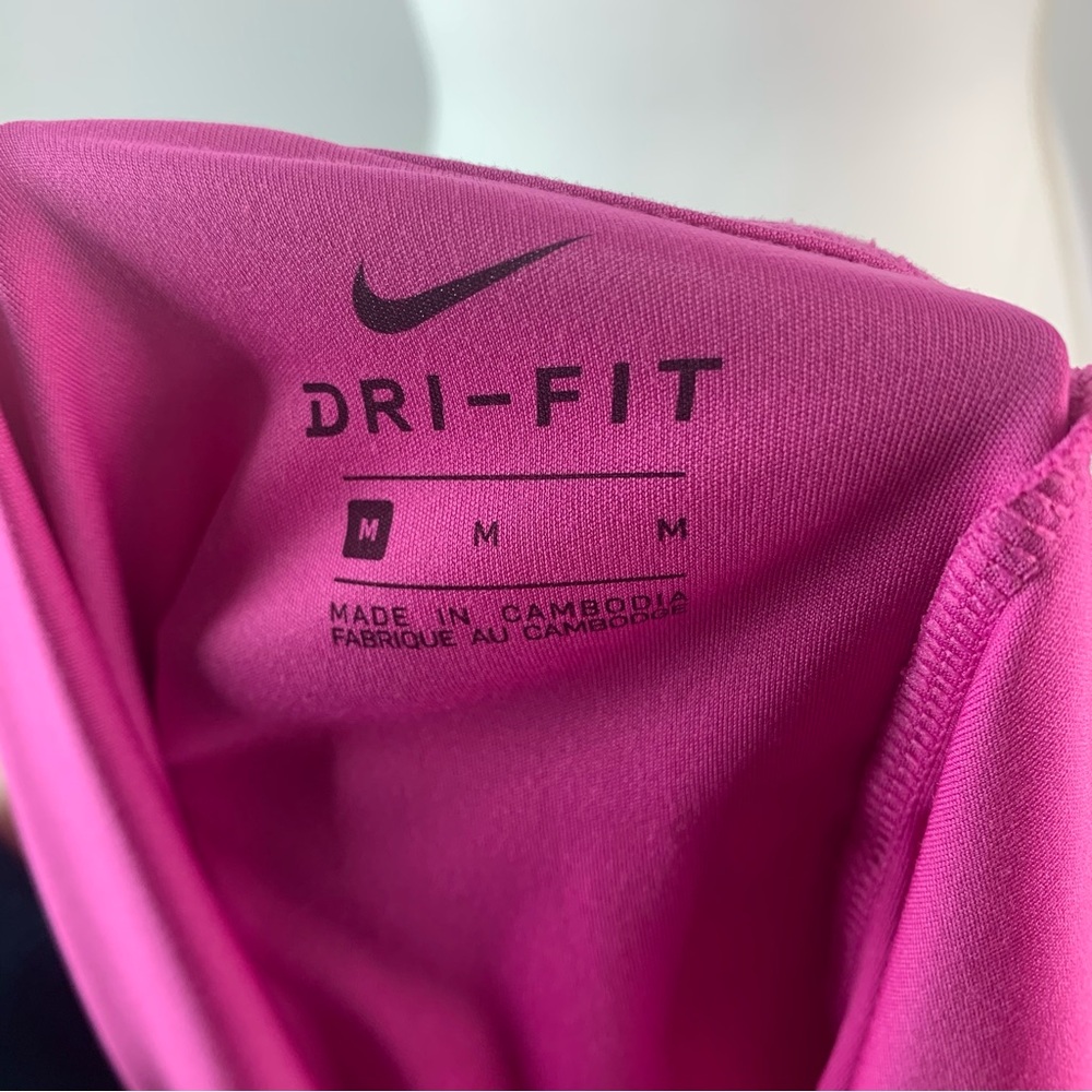 Women’s Nike Dri-Fit Pink Tank Top Size Medium - Picture 4 of 7